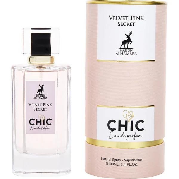 Chic Velvet Pink Secret by Maison Alhambra / Love by Victoria Secret